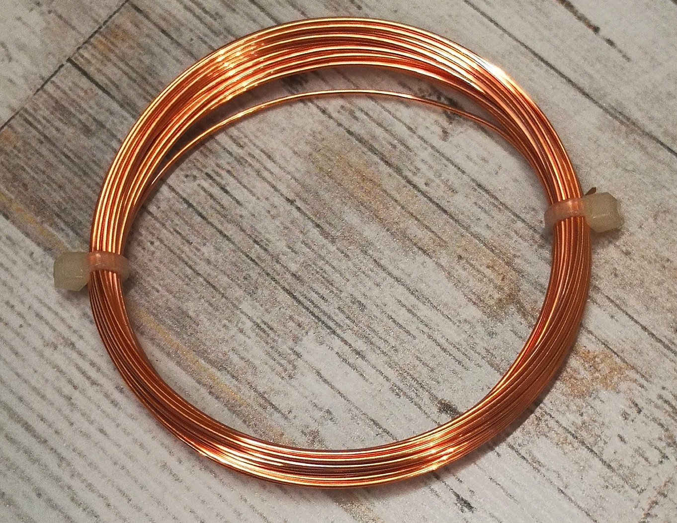 1j - Copper Non Tarnish Craft Wire 0.80mm/20 Gauge