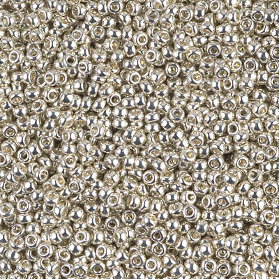 11-1051 Galvinised Silver Miyuki Seed Bead