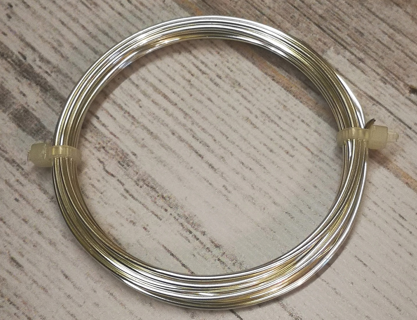 1g - Silver Non Tarnish Copper Craft Wire 1.25mm/16 gauge