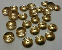 Cup 5mm Gold Plated (28 Per Pack)