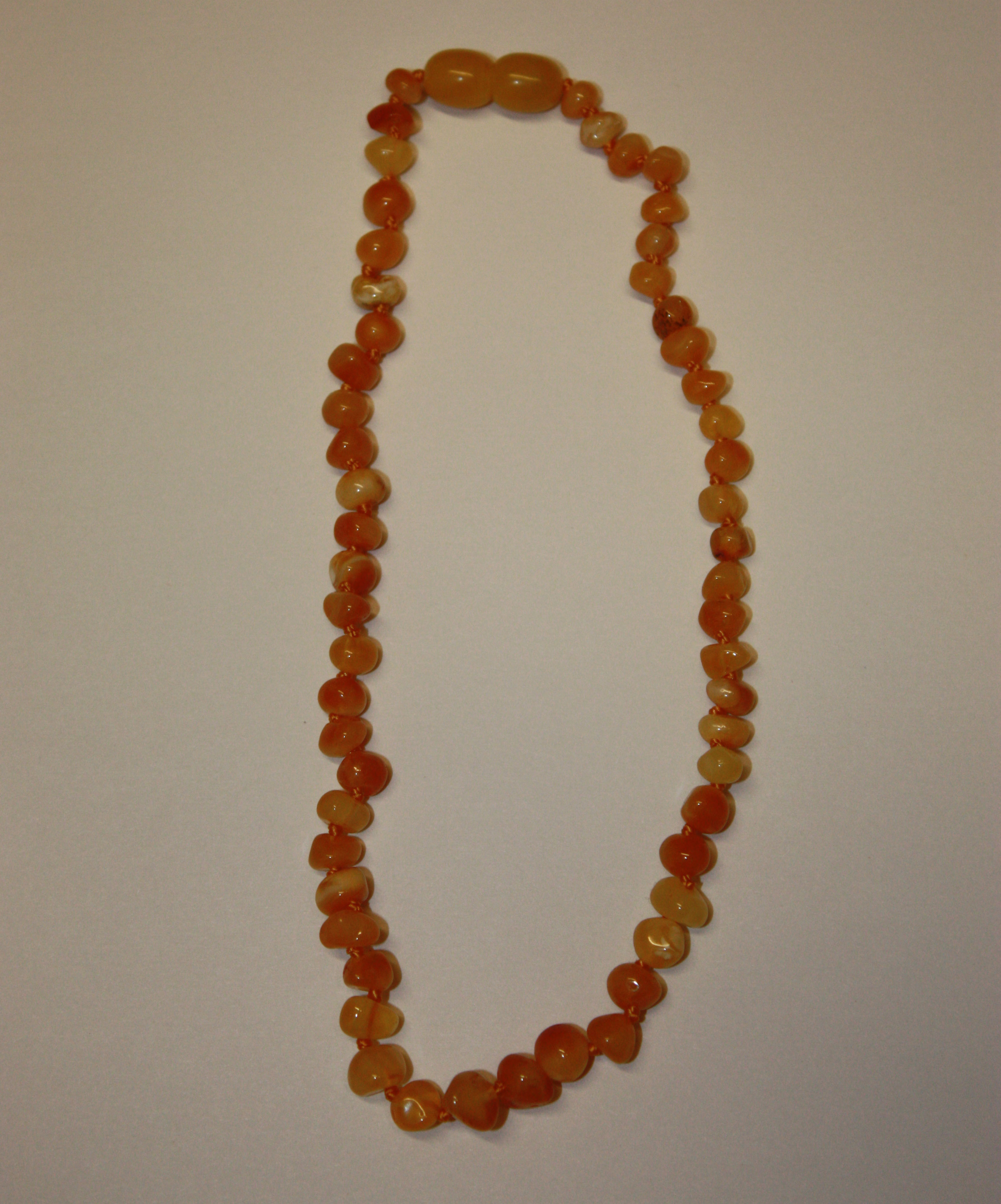 Amber Teething Necklace - Light