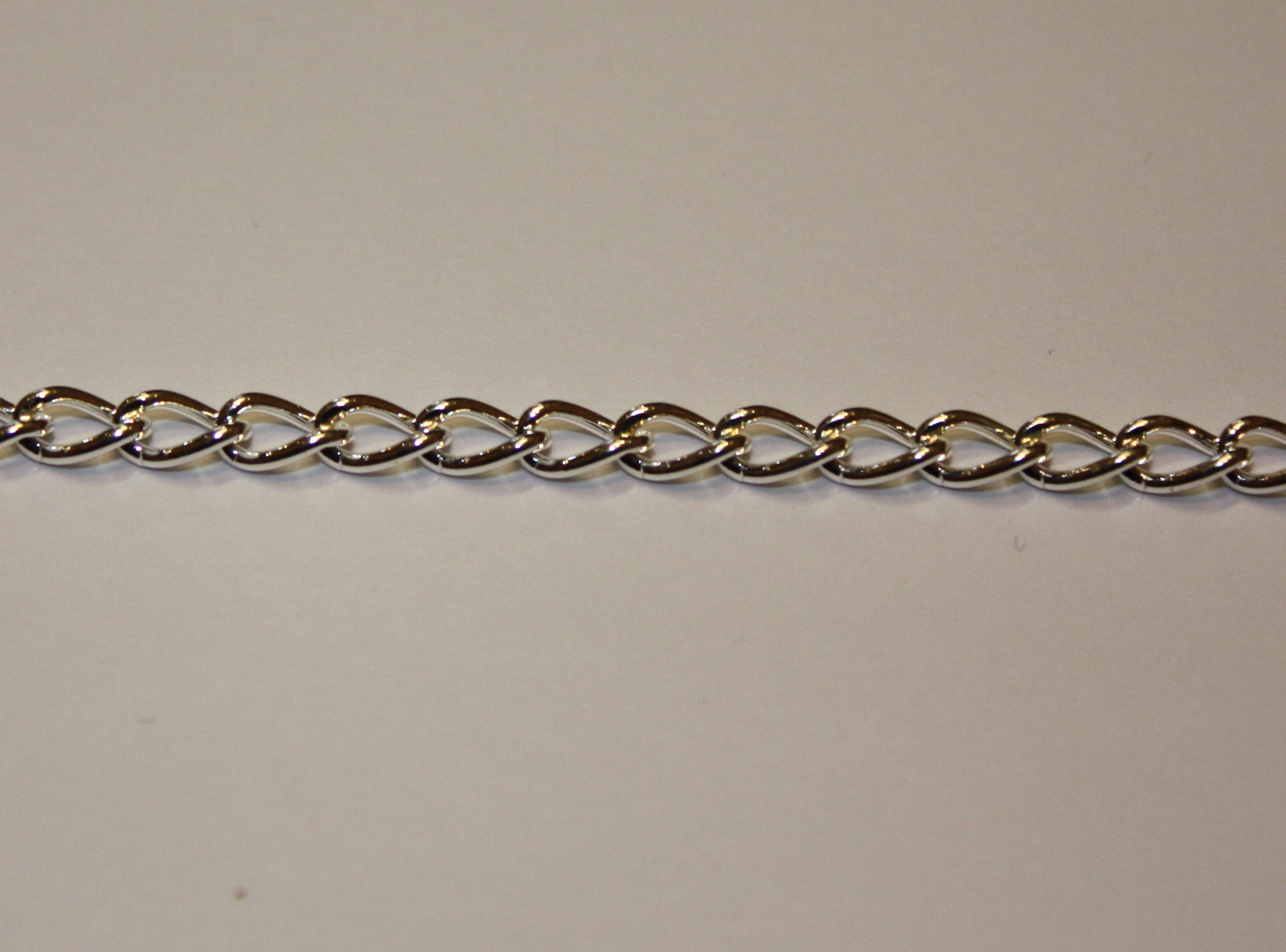 Extension Chain 4x6mm Silver Plated (1 metre) CL080