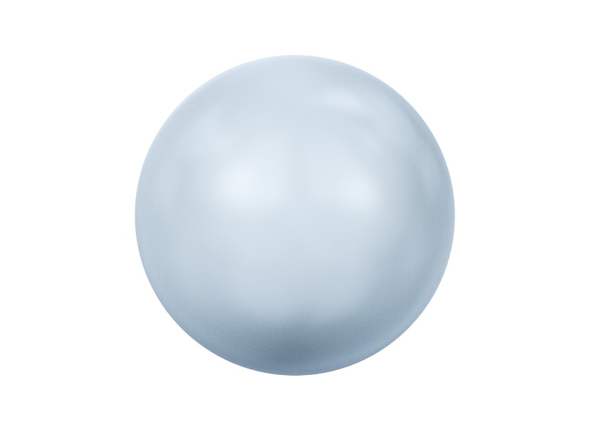 Light Blue 6mm Pearl (X10) 5810 