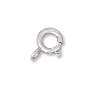 Bolt Ring Clasp 7mm Sterling Silver (1 piece)