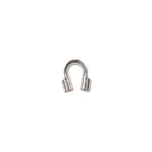Wire Protector 5x5.5mm Sterling Silver (4 pieces)