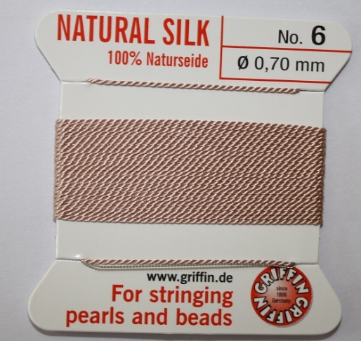 Natural Silk Size 6 Beige