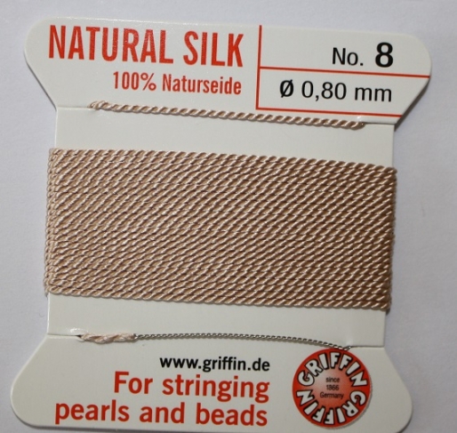 Natural Silk Size 8 Beige