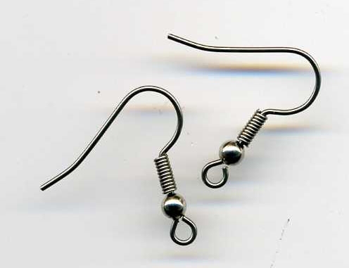 Fish Hook Earrings Surgical Steel (8 per pack)