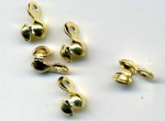 Calottes Side-Opening Gold Plated (20 per pack)