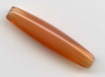 Acrylic Flair Tube Bead Carnelian 30x6mm (1 piece)