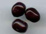 Acrylic Berry Dark Brown 7x10mm (1 piece)