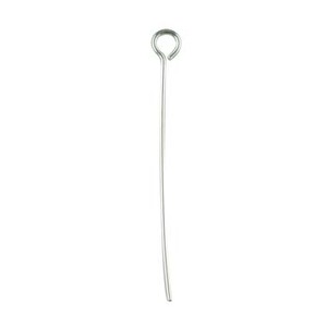 Eyepins 1.25 Inch 0.73mm Sterling Silver (4 pieces)