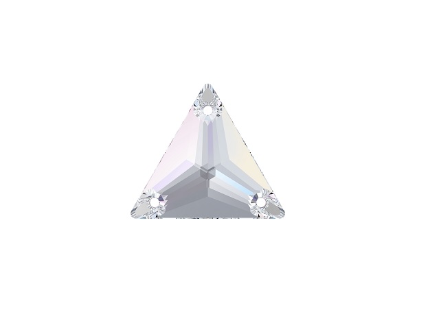 Triangle 22mm Crystal AB 3270