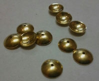 Cup 7mm Gold Plated (24 Per Pack)