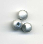 Wonder Beads Glass 4mm Silver (100 Per Pack)