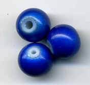 Wonder Beads Glass 8mm Blue (100 Per Pack)